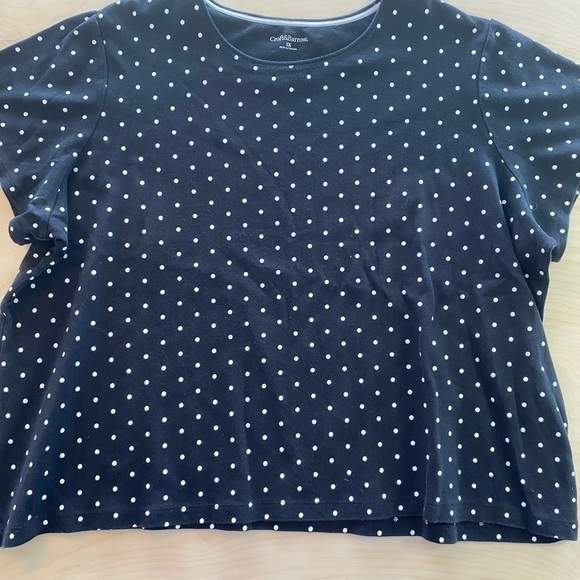 Croft & Barrow Tee Size 3X (DQ) - Picture 3 of 7